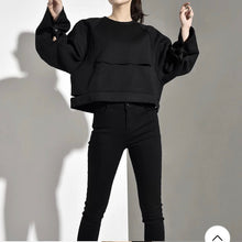 Load image into Gallery viewer, ICON  blacK sweat shirt
