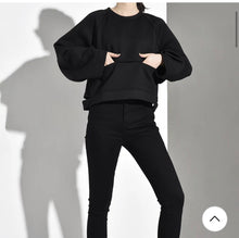 Load image into Gallery viewer, ICON  blacK sweat shirt
