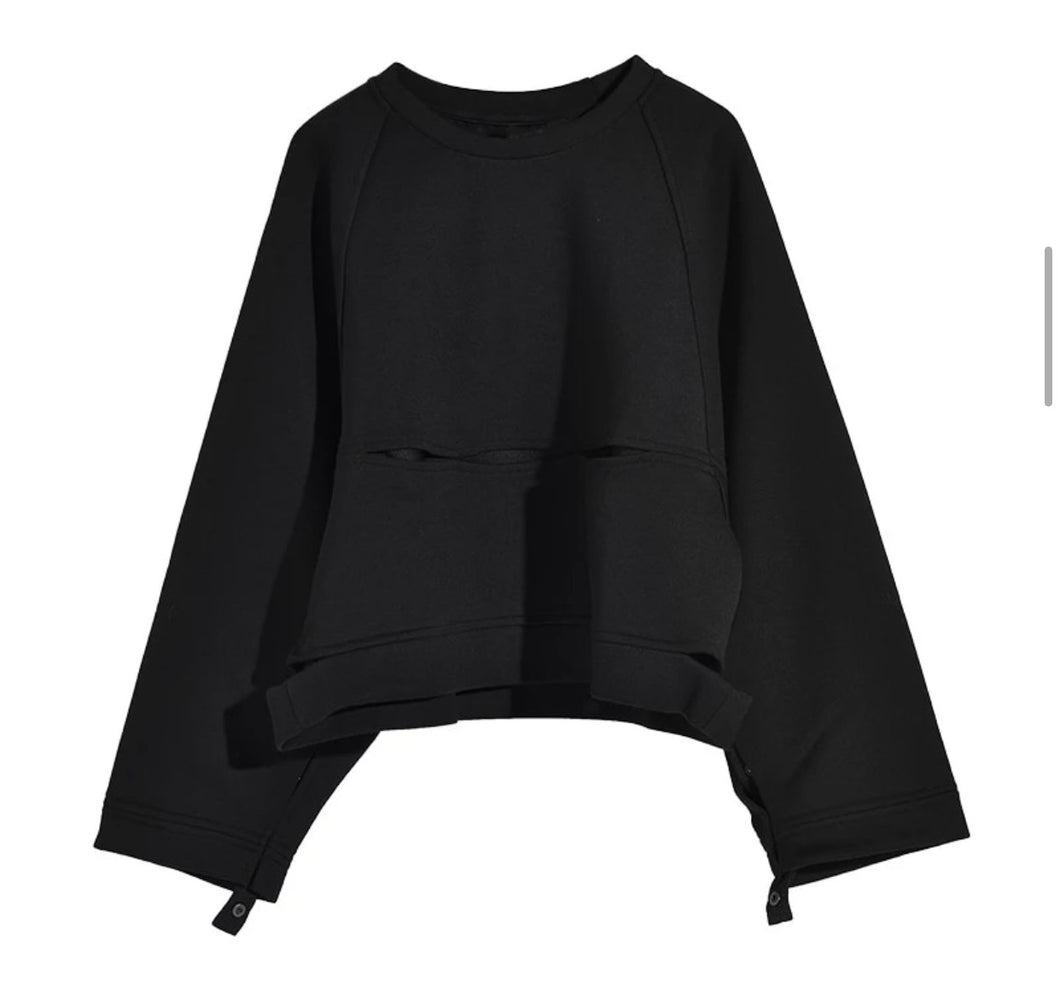 ICON  blacK sweat shirt